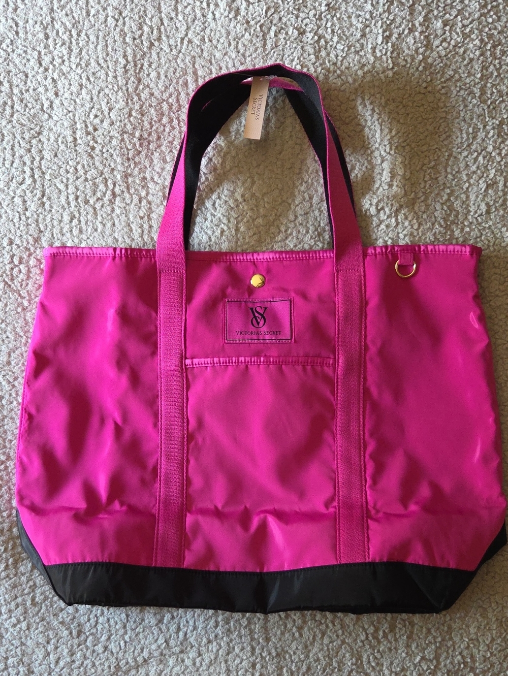NWT VS Logo Collectible Carryall Oversized Shoulder Tote Bag